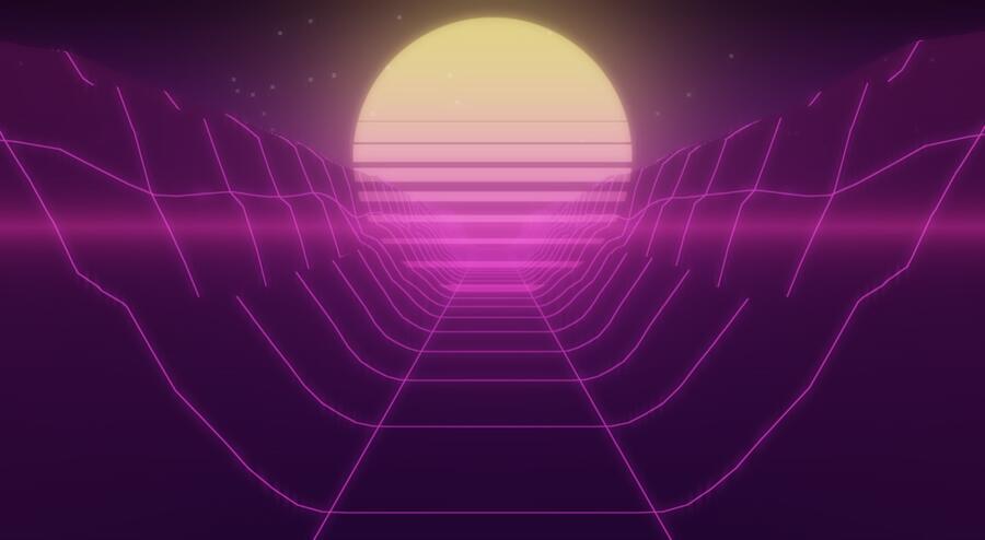 Retro Horizon visual